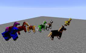 Black saddle bags for donkeys and mules. You Can Give Yourself Neon Dyed Leather Horse Armor Minecraft