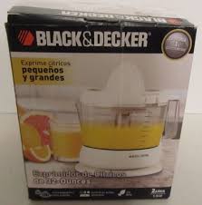 Black And Decker Citrus Juicer Replacement Parts Black Decker Cj630 32 Ounce Electric Citrus Juicer White Blackdecker Juicer Citrus Juicer Citrus