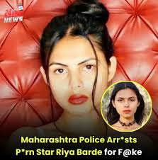 KRK on X: Maharashtra police arrested porn star Riya Barde. But I believe  that Now its not going to help, while 100 of porn stars like Sunny Leone,  Kulfi Javed are living