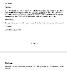 We did not find results for: Required Part A 1 Calculate The Ratios Below For Chegg Com