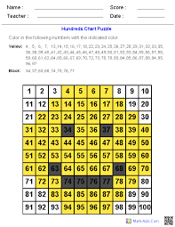 Hundreds Chart Smiley Face Math Hundreds Chart Math