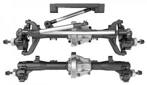 Bei einer portalachse für niederflurige fahrzeuge besteht das portalgetriebe aus einem antriebsstirnrad (2), welches in wirkverbindung mit einem ersten vorgelegestirnrad (3) steht. Portalachsen Kit Gen7 Crawler Rc Car Automodelle