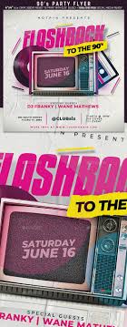 You're cordially invited to a 90's party to celebrate my dad's birthday as he is turning 60! 90s Party Flyer Graphics Designs Templates From Graphicriver