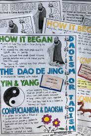 Let Your 6th 7th 8th 9th Or 10th Grade Classroom And Homeschool Students Master World History As They Take Doodle Notes Social Studies Middle School Daoism