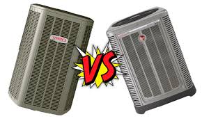 If you are considering central air, some of the good brands are trane, keeprite, lg and goodman. Lennox Vs Rheem Air Conditioners Direct Air Conditioning Inc Blog