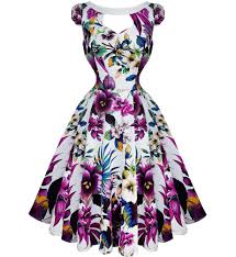 Hearts Roses Key West Dress Purple Rockabilly Pinup 50 S Swing 8 26 Plus Size Elegante Manualidades