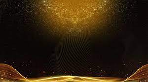 Black Gold Background Golden Streamer Commendation Assembly Material Gold Background Black And White Background Black Gold