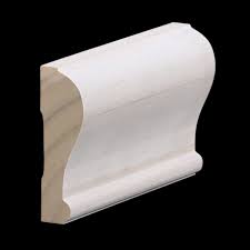 My first thought was to run the chair rail at the sash meeting height to tie the lines but it. 3 4 X 2 3 8 F J Primed Poplar Modern Chair Rail B400