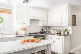 Would you paint your kitchen cabinets with it? How To Paint Oak Cabinets And Hide The Grain Step By Step Tutorial