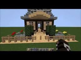Minecraft Nice Detailed Small House Design Minecraft Small House Small House Blueprints House Blueprints