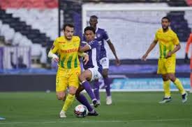 This is the match sheet of the relegation ligue 1 game between fc nantes and fc toulouse on may 30, 2021. Bccujlqm8evobm
