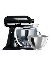 The direct drive motor has 275 watts to create a powerful planetary mixing action to cream butter or whip egg whites into fluffy peaks for the perfect pavlova. Kitchenaid Artisan Stand Mixer Black 5ksm160psaob Myer