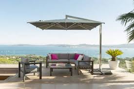 Parasol Deporte Palm Bay Hesp Ride Sable 3 X 3 M Outdoor Umbrella Beach Furniture Parasol