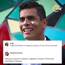 Ardido? Oswaldo Sánchez responde a las burlas, tras preguntarle a Lainez si  fracasó en Europa Después de la incómoda entrevista entre el jugador de  Tigres y el exportero, la gente en redes