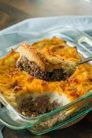 To a combo of sauteed onions, garlic, carrots and peas (or loosen it up with a little broth and simmer before transferring to ramekins or a casserole dish. Cheesy Loaded Meatloaf Casserole 12 Tomatoes
