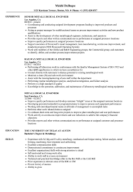 What this means for you is that whichever job you apply for, the cv filtering software they use will be able to read your. Metallurgical Engineer Resume Samples Velvet Jobs