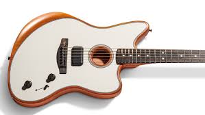 It was a marketing term; Fender Unveils New American Acoustasonic Jazzmaster Acoustic Guitars