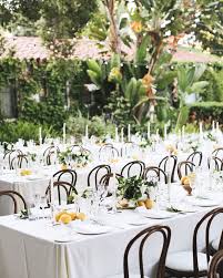 Exclusive Lpa Designer Pia Baroncini S Wedding Held At Her Childhood Home In Pasadena Was A Beautiful Tribute To Her Parents Love Martha Weddings Wedding Table Designs Wedding Reception Tables