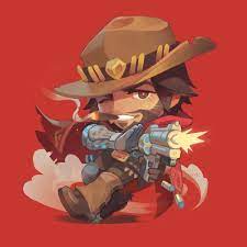 Overwatch Posts Daianpan Chibi Overwatch Mccree Overwatch Overwatch Drawings