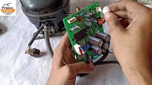 Always remember electricity is dangerous and should be treated with respect. How To Check Inverter Refrigerator Identify Pcb Board Refrigerator Repair Youtube