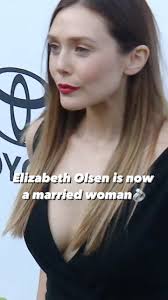 Wandavisions Elizabeth Olsen is now a married woman! ., ., ., ., ., .,  #elizabetholsen #wandavision #avengers #olsentwins #celebnews #buzznet  #celebdrama #celebgossip #elizabetholsenedit