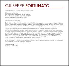 Esempio Lettera Di Presentazione Tecnico D Ufficio Livecareer