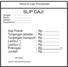 Majikan perlu mengeluarkan penyata gaji terperinci kepada semua pekerja yang dilindungi oleh *akta pekerjaan. Hasil Gambar Untuk Contoh Slip Gaji Karyawan Yang Bisa Di Edit Creative Cv Template Cv Kreatif Belajar