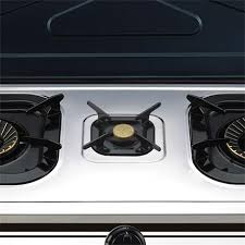 Cocina Gas 3 Fuegos Con Tapa Inox Airmec