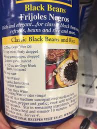 Goya Black Beans And Rice Goya Recipe Black Beans And Rice Goya Black Beans Recipe
