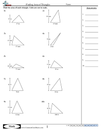 Area Perimeter Worksheets Free Distance Learning Worksheets And More Commoncoresheets