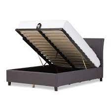 Sha cerlin queen bed frame, platform bed frame with strong metal slats and upholstered button tufted square stitch headboard, mattress foundation, no box spring needed, easy assembly, dark grey. Wholesale Queen Size Beds Wholesale Bedroom Furniture Wholesale Furniture