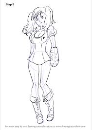 You get a beautiful piece of artwork out of it too! Learn How To Draw Diane From Nanatsu No Taizai Nanatsu No Taizai Step By Step Drawing Tutorials