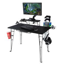 99 list list price $66.65 $ 66. Atlantic Original Gaming Desk With 32 Monitor Stand Charging Station And Gaming Storage Black Carbon Fiber Walmart Com Walmart Com