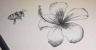 Adapun georges seurat telah mengembangkan teknik pointilis ini sejak tahun 1886, sedangkan orang yang menggambar dengan. Paling Baru Gambar Pointilis Bunga Mudah Asiabateav