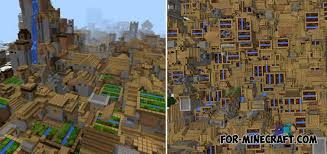 It is designed to give players a better minecraft world to explore, and more of a reason to explore it in the first place. More Villages Mod For Minecraft Pe
