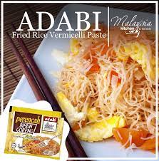 Adabi S Fried Rice Vermicelli Paste Taste Delicious And Ready In Minutes Malaysiakitchen Rice Vermicelli Fried Rice Snack Recipes