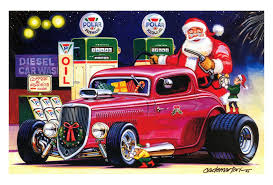 Hot Rods Christmas Cards X 553 One 1 Pack Of 10 Cards Envelopes Christmas Hot Rod Christmas Cards Cool Car Drawings Hot Rods Cars