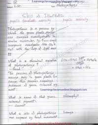 Micro Teaching Lesson Plan For Biological Science On Illustration Skill With Examples On Photosynthesis Science Biology Teaching Lessons Teaching Lessons Plans