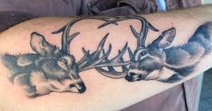 The butterfly is divided into two parts and become one when you are together. Hunting Tattoos Archives Deer And Deer Hunting