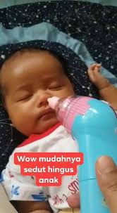 Cara sedut hingus baby guna sterima. Anak Selsema Hingus Meleleh Nasal Aspirator Mommyhana