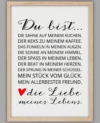 Smart Art Kunstdruck Liebe Meines Lebens Spruche Gedichte Und Spruche The Words