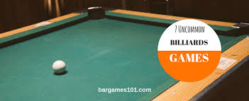 Don't strike the white ball to holes during playing the game. 7 Fun Billiards Games To Play With Your Friends Bar Games 101
