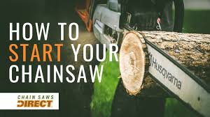 Now it's flooded and won't start. How To Start A Chainsaw Tips For Starting Your Gas Or Electric Chainsaw