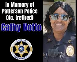 Sheriff Gary Driskell and the employees of the St. Mary Parish Sheriff's  Office express our deepest sympathy to the family, friends, and co-workers  of retired Patterson Police Officer, 𝐂𝐚𝐭𝐡𝐲 𝐍𝐨𝐭𝐭𝐨. . Cathy