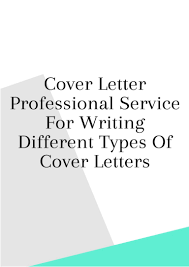 How to write a pharmaceutical cover letter. Cover Letter Professional Service For Writing Different Types Of Cove