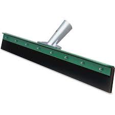 Unger Ungfp600 Aquadozer Straight 24 Inch Floor Squeegee 1 Each Green Black Smooth Concrete Black Rubber Flooring