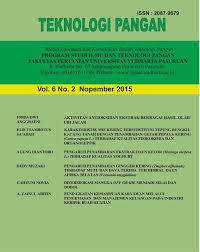We did not find results for: Pengaruh Penambahan Gingger Kering Zingiber Officinale Terhadap Mutu Dan Daya Terima Teh Herbal Daun Afrika Selatan Vernonia Amygdalina Teknologi Pangan Media Informasi Dan Komunikasi Ilmiah Teknologi Pertanian