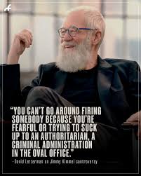 Far - David Letterman has weighed in on the indefinite cancellation of  Jimmy Kimmel Live 👇 | Facebook