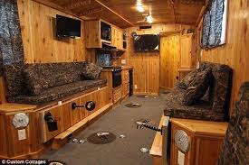 Align the edges with attention and place the joists every 16″ on center. 8 Resort Style Ice Fishing Huts For Roughing It In Total Luxury Ice Fishing House Ice Fishing Shack Ice Fishing Shack Plans