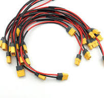 RJX XT60 Male to XT60 Female Extension Adapter 16AWG 30cm Wire for RC  Battery